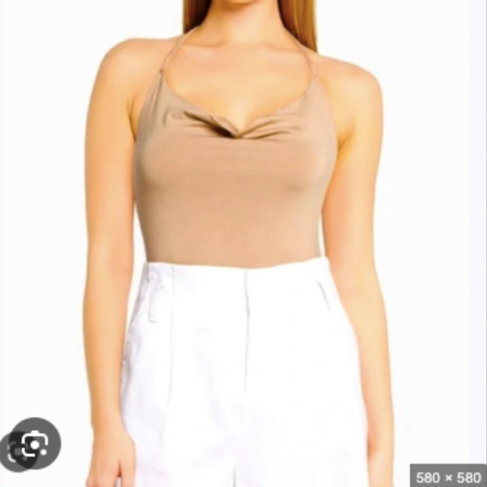 Scoop neck Bodysuit